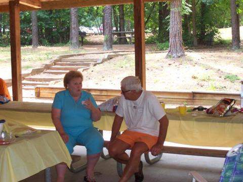 Connie Jacks and Larry Seabrook