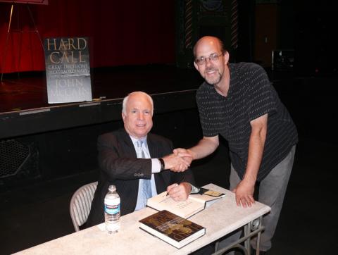 Me & John McCain