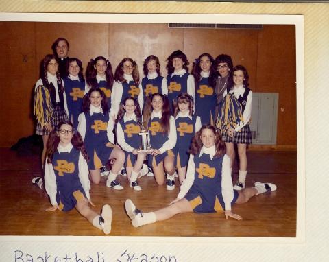 '71-'72 CYO Cheerleaders (7/8 grade)