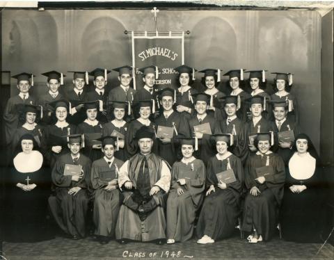 St. Michael's R.C. School Class of 1948 Reunion - St Michael's Class of 1948