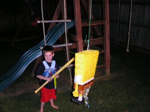 Taylor & Spongbob 4th B-day