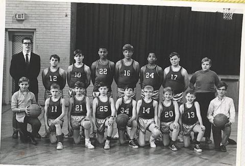 Christ Lutheran School Basketball Team 1969