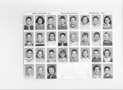 3rd. Grade Class Picture 1957