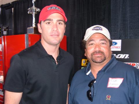 Me and Jimmie Johnson