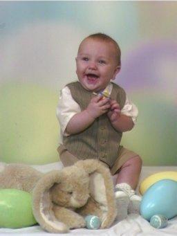 Jared's 1st Easter 2003