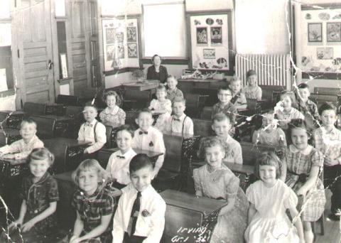 Denfeld Class of '67 in first grade