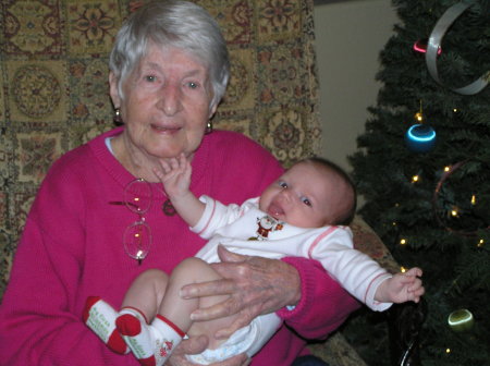 Great Grandma w/ Baby Bella