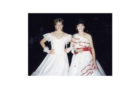 Me and sue at prom 1986