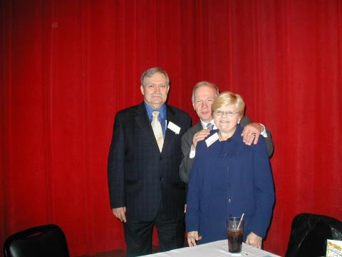 Jim, Alan and his wife