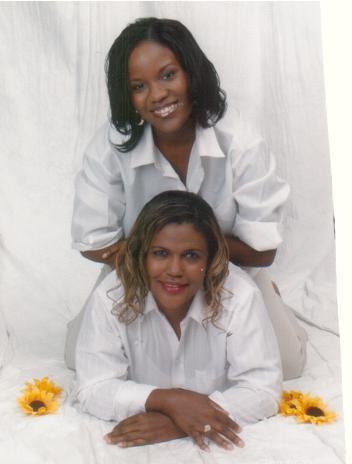 Sharon and Tiffany, 10 May 03