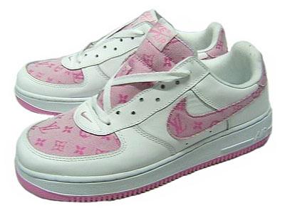 low top LVpink/white