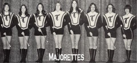 1973 THS Majorettes