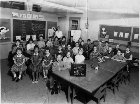 2nd grade, 1962