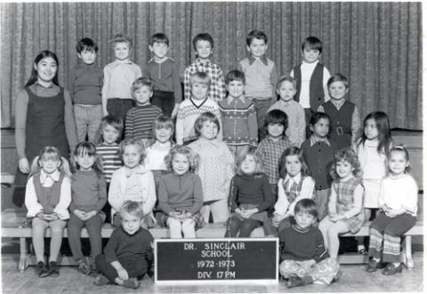 Kindergarten  @ Sinclair - 1972/73
