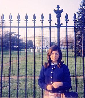 julie at the White House