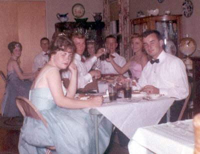 Early eats before Prom 1961