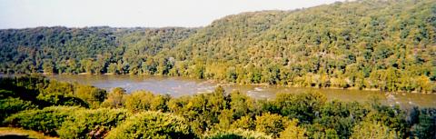 Harpers Ferry West Virginia Hilltop