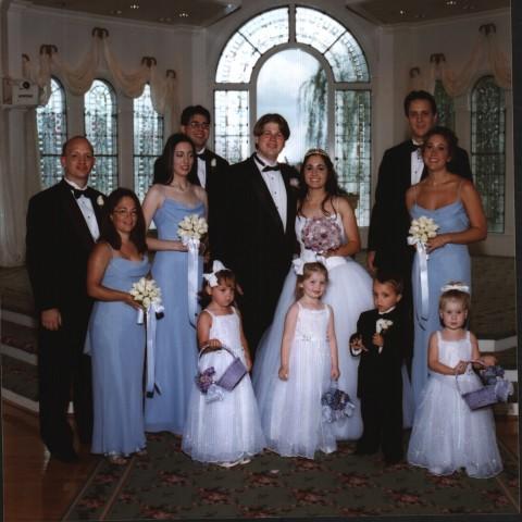 Churchill High School Class of 1998 Reunion - Ariel's wedding 7-6-03
