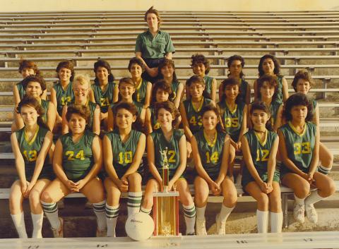 Central Rams Women's Athletics 84-85