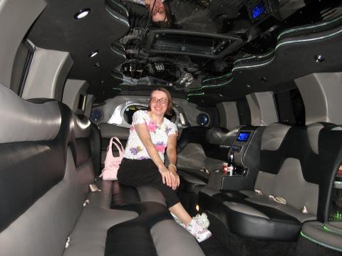 Hummer Limo shot