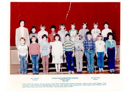 Second grade 1982