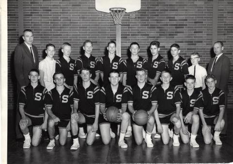 1964-65 Basketball & Football Team