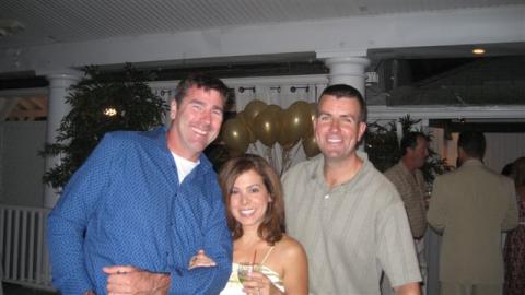 Lyle, wife & Brian