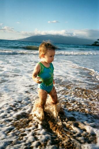 Hannah in Maui 2001