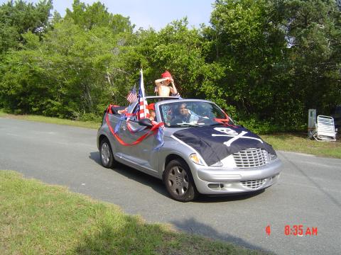 Converted Pirate Ship July 4, 2005