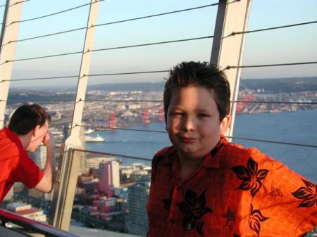 Nick at The Space Needle