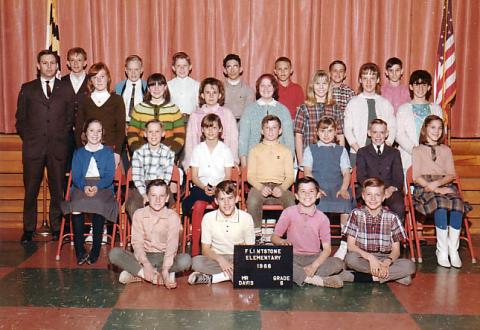 Mr Davis 6th Grade Class 1966