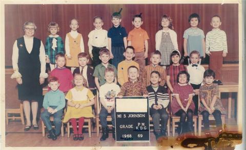 Mrs Johnson's Class 1968-69