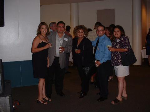 Laura, Ed, Angela, Michael, & Lenora at our Class Reunion