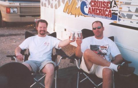 Me and Dave at LVMS