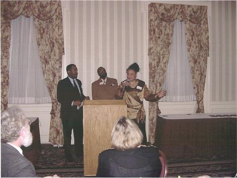 Receiving Award, 2002