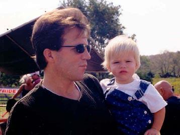 Isabella and me at the fair