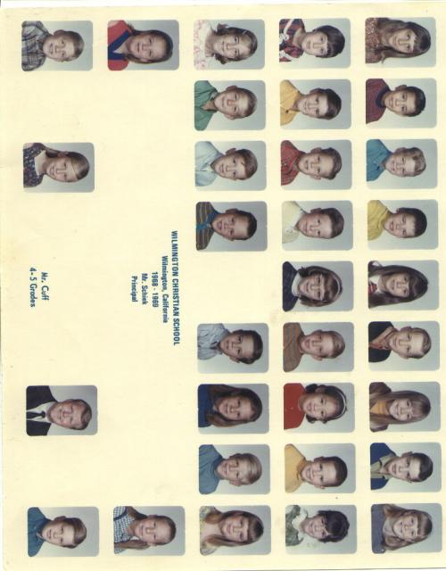 4-5 Grades Mr. Cuff 1968-1969