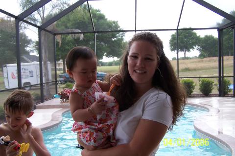 My niece Reaghan we adopted from China!