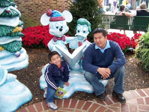 Me and Ryan Disney 2006