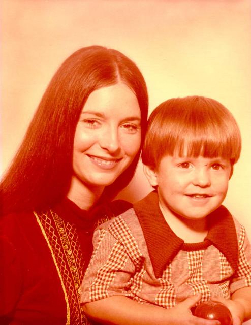 My oldest and myself 1972