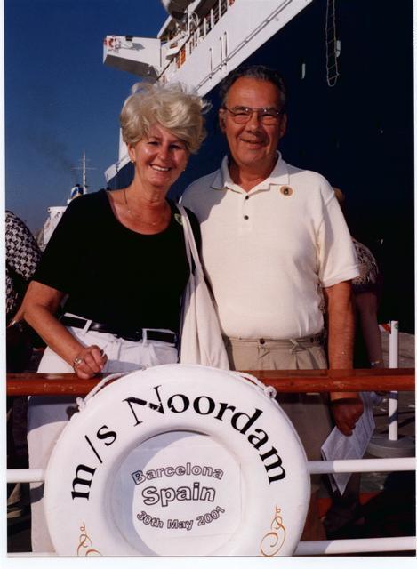 Don and I on European Cruise 2001