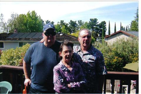 Kathy, Rick &George
