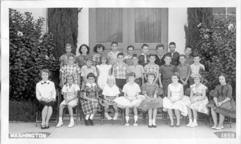 5th Grade Miss Salmon 1959-60