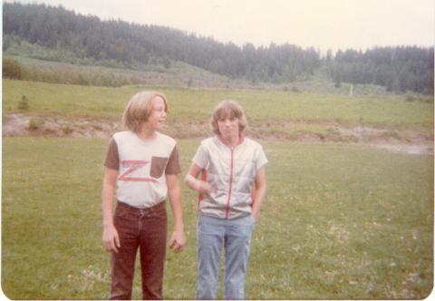 Kirk and Tony Kootenai 1978