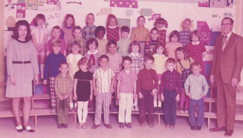 Ms Davis First Grade Class 1971