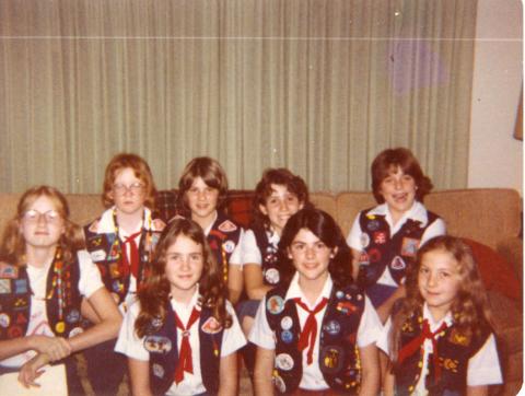 Camp Fire Girls Troup 1979