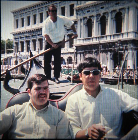 DennyHixson&JoeGondola Ride,Venice