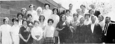 Earl LeGette School Staff 1968