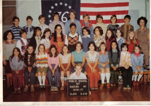 Mrs Kessler's 5th Grade 1976