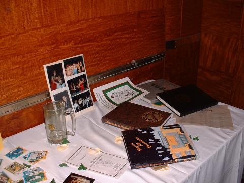 Memorabilia Table